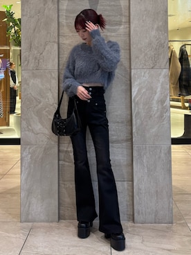 「冬コーデ」｜Yuzukiさん（レディース・160cm）の冬コーディネート