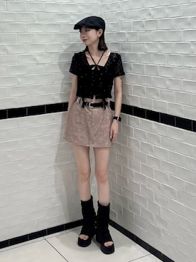 Yuzukiさん(レディース・160cm)の夏コーディネート