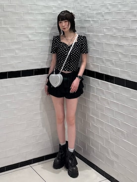 Yuzukiさん(レディース・160cm)の夏コーディネート