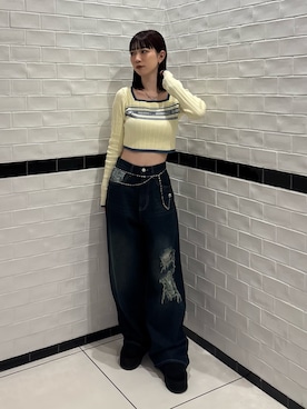 Yuzukiさん(レディース・160cm)の秋コーディネート