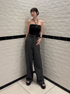 Yuzukiさん(レディース・160cm)の夏コーディネート