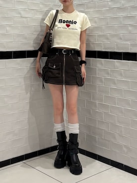 Yuzukiさん(レディース・160cm)の夏コーディネート