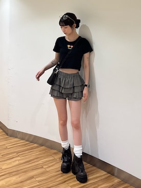 Yuzukiさん(レディース・160cm)の夏コーディネート