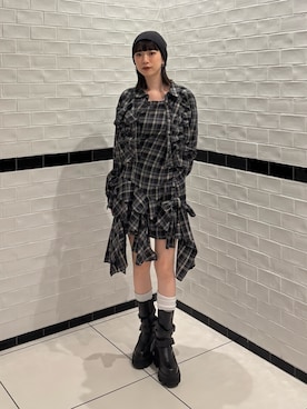 Yuzukiさん（レディース・160cm）の夏コーディネート