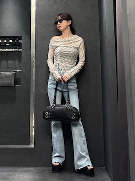 Yuzukiさん(レディース・160cm)の春コーディネート