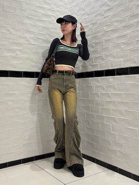 Yuzukiさん（レディース・160cm）の秋コーディネート
