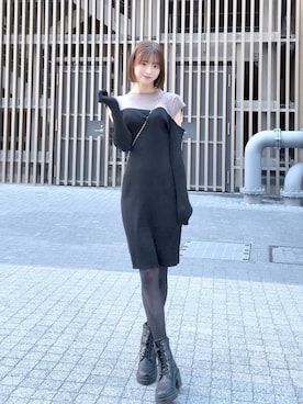 mejoul_staffさん（骨格ナチュラル・レディース・165cm）の冬コーディネート