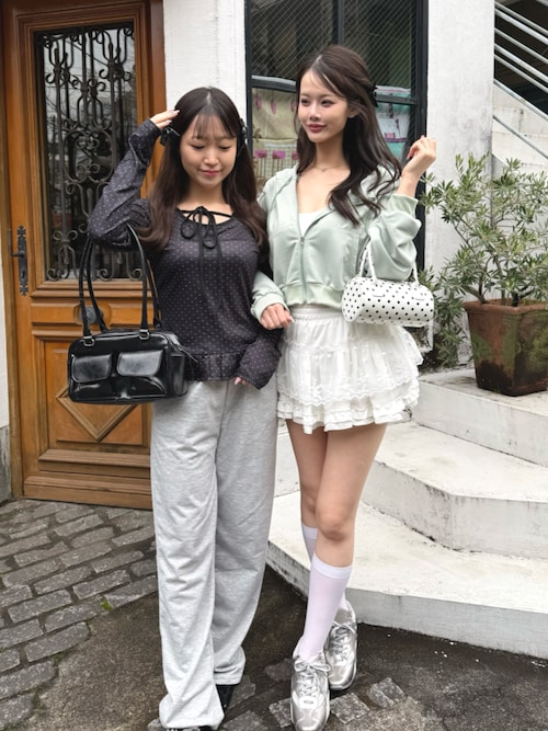 セール】【2026春夏新作】【セットアップ】ショートジップアップ