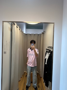 「MONKEY TIME（モンキータイム）のアイテム」を使った、ssoorrryさん（メンズ・183cm）の夏コーディネート