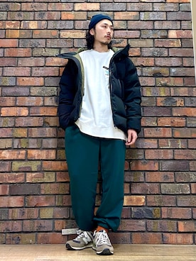 「CAMP7（キャンプセブン）のアイテム（ジャケット/アウター）」を使った、-TSUKA-さん（メンズ・168cm）の冬コーディネート