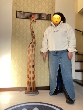 「SpRay（スプレイ）のアイテム（その他アウター）」を使った、イクナオさん（レディース・154cm）の冬コーディネート