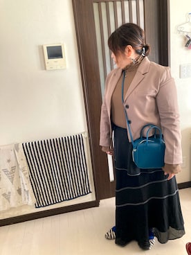 「OSMOSIS（オズモーシス）のアイテム」を使った、イクナオさん（レディース・154cm）の秋コーディネート