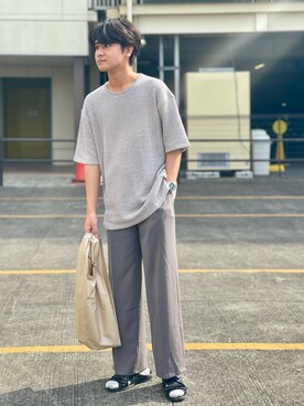 「FREAK'S STORE（フリークスストア）のアイテム（シューズ）」を使った、mizukiさん（メンズ・170cm）の夏コーディネート