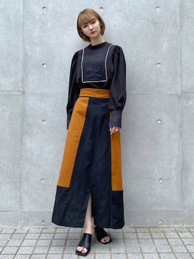 「INella（イネラ）のアイテム」を使った、RENAさん（レディース・161cm）の夏コーディネート