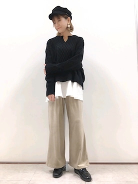 まあちゃみさん(レディース・164cm)の冬コーディネート