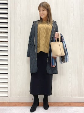 まあちゃみさん（レディース・164cm）の冬コーディネート