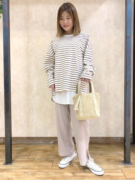 まあちゃみさん（レディース・164cm）の春コーディネート