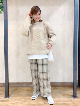 まあちゃみさん（レディース・164cm）の冬コーディネート