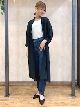 「Sweet Camel（スウィートキャメル）のアイテム」を使った、まあちゃみさん（レディース・164cm）の夏コーディネート