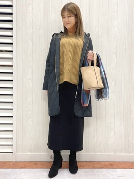 まあちゃみさん（レディース・164cm）の冬コーディネート