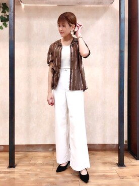 まあちゃみさん（レディース・164cm）の夏コーディネート