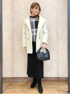 まあちゃみさん(レディース・164cm)の冬コーディネート