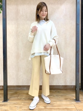 まあちゃみさん（レディース・164cm）の春コーディネート