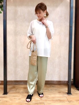 まあちゃみさん（レディース・164cm）の夏コーディネート