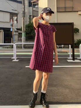 A P C アーペーセー のワンピース ドレスを使ったレディース人気ファッションコーディネート Wear