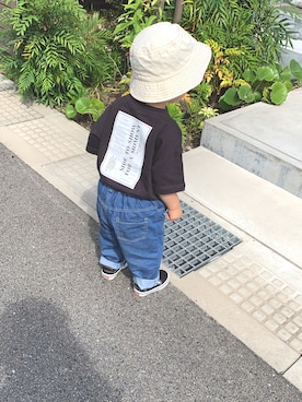 「ZARA KIDS」｜「アイテム（スリッポン）」を使った、hinaharu0708さん（キッズ・90cm）の夏コーディネート