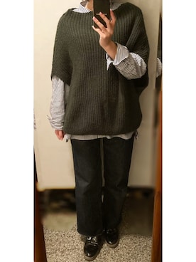 「ホームパーティー」｜megmemegmeさん（レディース・162cm）の秋コーディネート