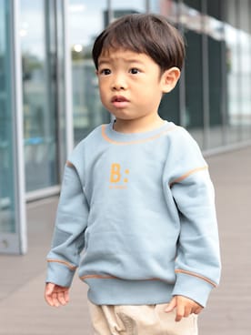 「アイテム（Tシャツ/カットソー）」を使った、B:MING by BEAMS KIDSさん（キッズ・100cm）の冬コーディネート