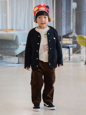 「アイテム（その他アウター）」を使った、B:MING by BEAMS KIDSさん（キッズ・100cm）の秋コーディネート