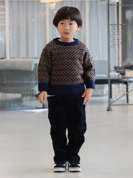 B:MING by BEAMS KIDSさん（キッズ・90cm）の秋コーディネート