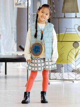 B:MING by BEAMS KIDSさん（キッズ・120cm）の冬コーディネート