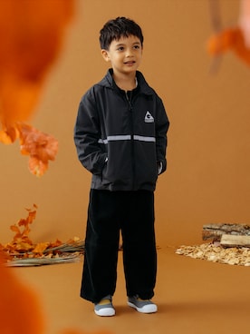 「GERRY（ジェリー）のアイテム（ジャケット/アウター）」を使った、B:MING by BEAMS KIDSさん（キッズ・110cm）の秋コーディネート