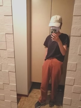 「キャップ女子」｜ひろ🌳さん（レディース・164cm）の秋コーディネート