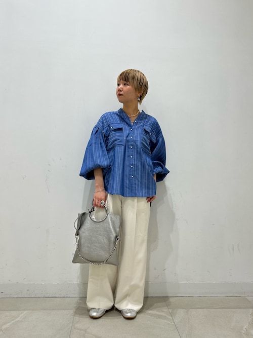 LAURA DI MAGGIO)サークルハンドルショルダーバッグ（ショルダーバッグ