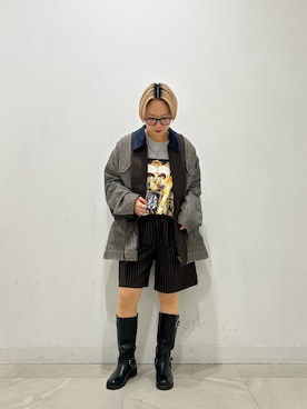 chihiroさん（レディース・153cm）の冬コーディネート