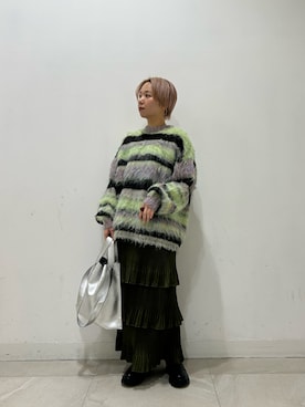 chihiroさん（レディース・153cm）の冬コーディネート