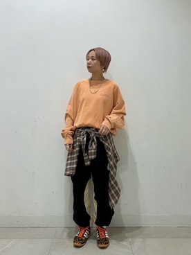 chihiroさん（レディース・153cm）の冬コーディネート