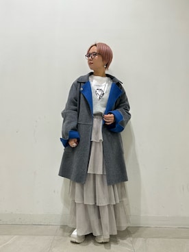 chihiroさん（レディース・153cm）の冬コーディネート