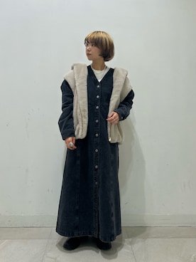 chihiroさん（レディース・153cm）の秋コーディネート