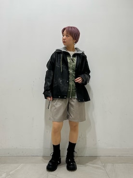 chihiroさん（レディース・153cm）の冬コーディネート