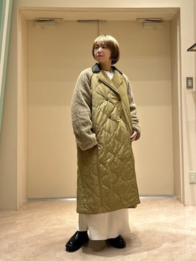 「アイテム（ジャケット/アウター）」を使った、chihiroさん（レディース・153cm）の秋コーディネート