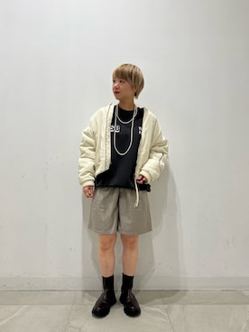 「ROSE BUD（ローズバッド）のアイテム」を使った、chihiroさん（レディース・153cm）の冬コーディネート