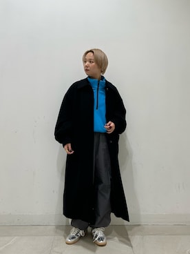 「ROSE BUD（ローズバッド）のアイテム（ジャケット/アウター）」を使った、chihiroさん（レディース・153cm）の冬コーディネート