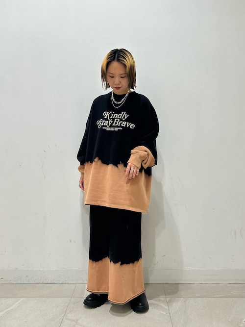 ROSE BUD（ローズバッド） スカート (mag.by c)BLEACH SWEAT SKIRT