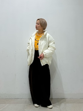 chihiroさん（レディース・153cm）の冬コーディネート