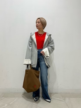 chihiroさん（レディース・153cm）の冬コーディネート